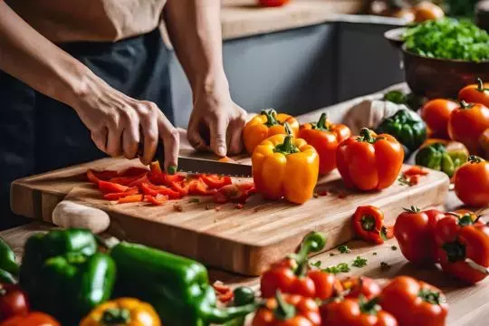 Hobeln: Feine Schnitte für Salate oder Deko
