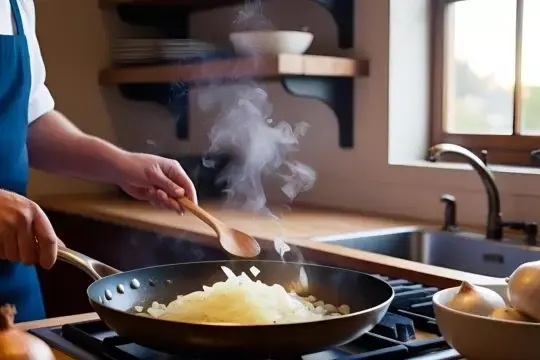 Schwitzen: sanfte Methode für intensives Aroma