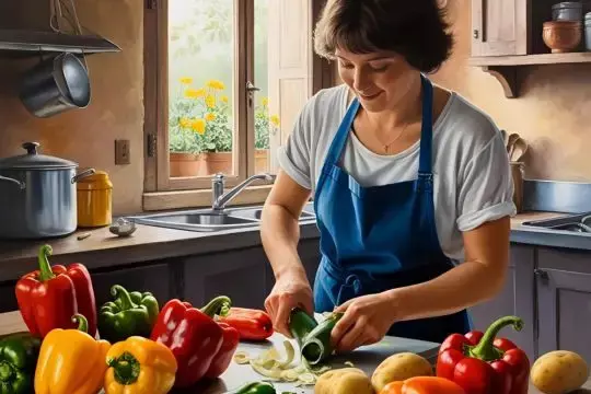 Schälen: Die richtige Technik für frische und aromatische Zutaten