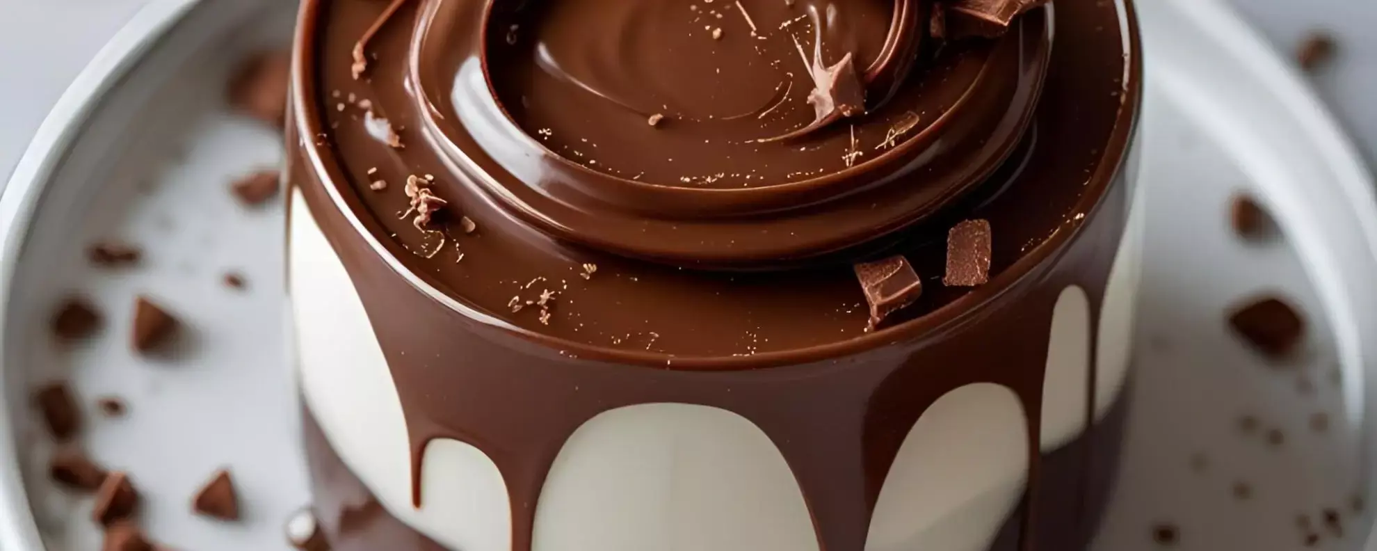 Ganache: Kombination aus Schokolade und Sahne