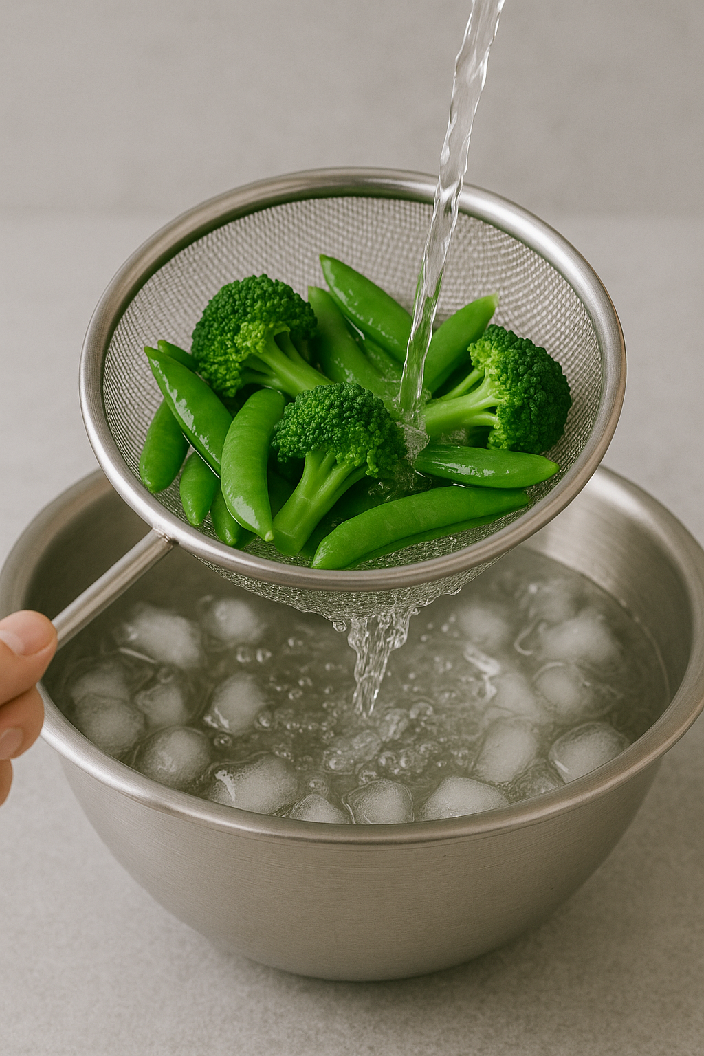 Abschrecken: Kühlen statt Weitergaren