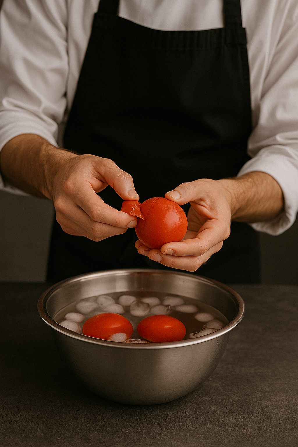 Häuten: Für feinere Textur und besseren Geschmack
