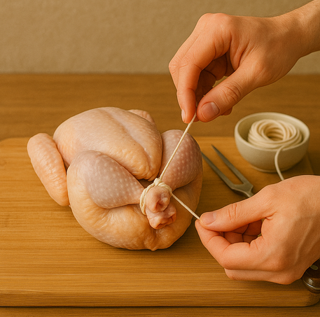 Bridieren: Die klassische Technik für perfekt geformtes Geflügel